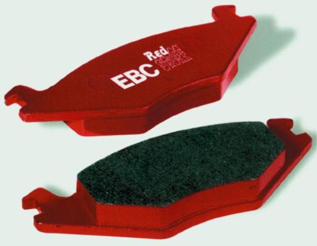 Rear EBC Red Brake Pads [Low Dust; Street/Light Track]